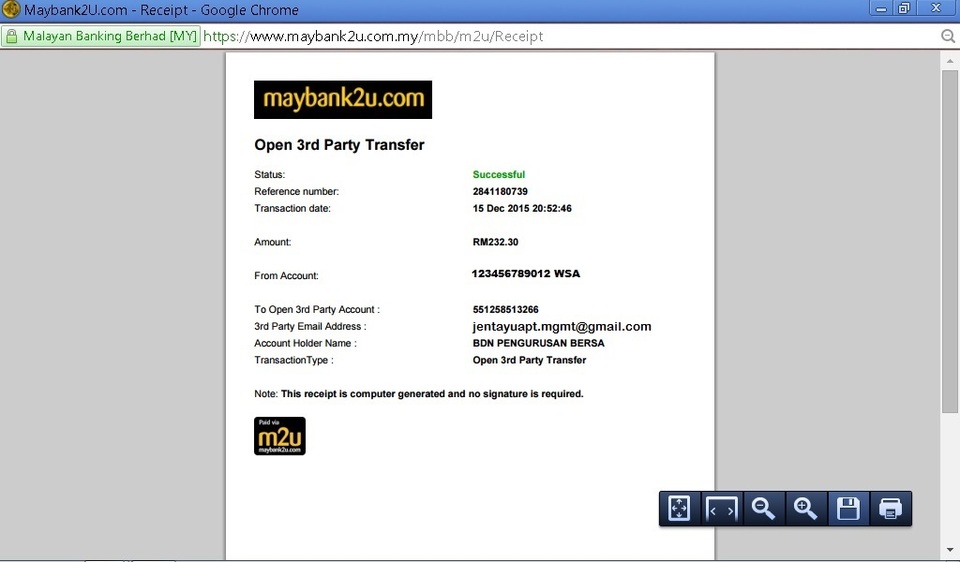 How To Reprint Receipt From Maybank2U / Looking for how to maybank2u